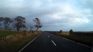Winter Morning Drive From Kilrenny To Crail East Neuk Of Fife Scotland