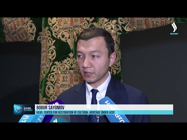 Улуттук музейде өзбек сайма өнөрүнүн көргөзмөсү ачылды