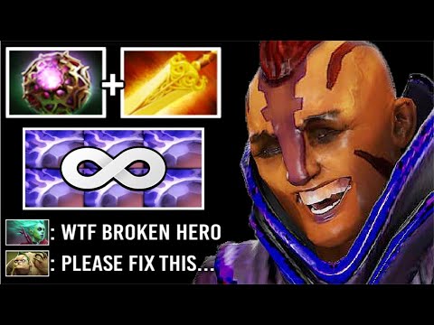 NEW META Octarine Core Anti-Mage Endless Spell Shield Most Imba Build vs Magic RIP Dota 2