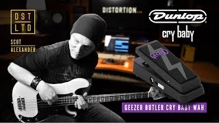 Video thumbnail for Dunlop GZR95 Geezer Butler Cry Baby Wah by Distortion LTD