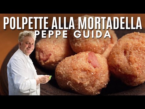 POLPETTE DI PANE FRITTE RIPIENE DI MORTADELLA E LIMONE - Le ricette di Peppe Guida