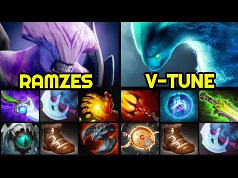 RAMZES Diffusal Blade Faceless Void vs V-TUNE New Meta Morphling 7.27 Dota 2