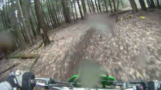 preview picture of video 'Section of Good Kuggamugga Trail ride pt 4'