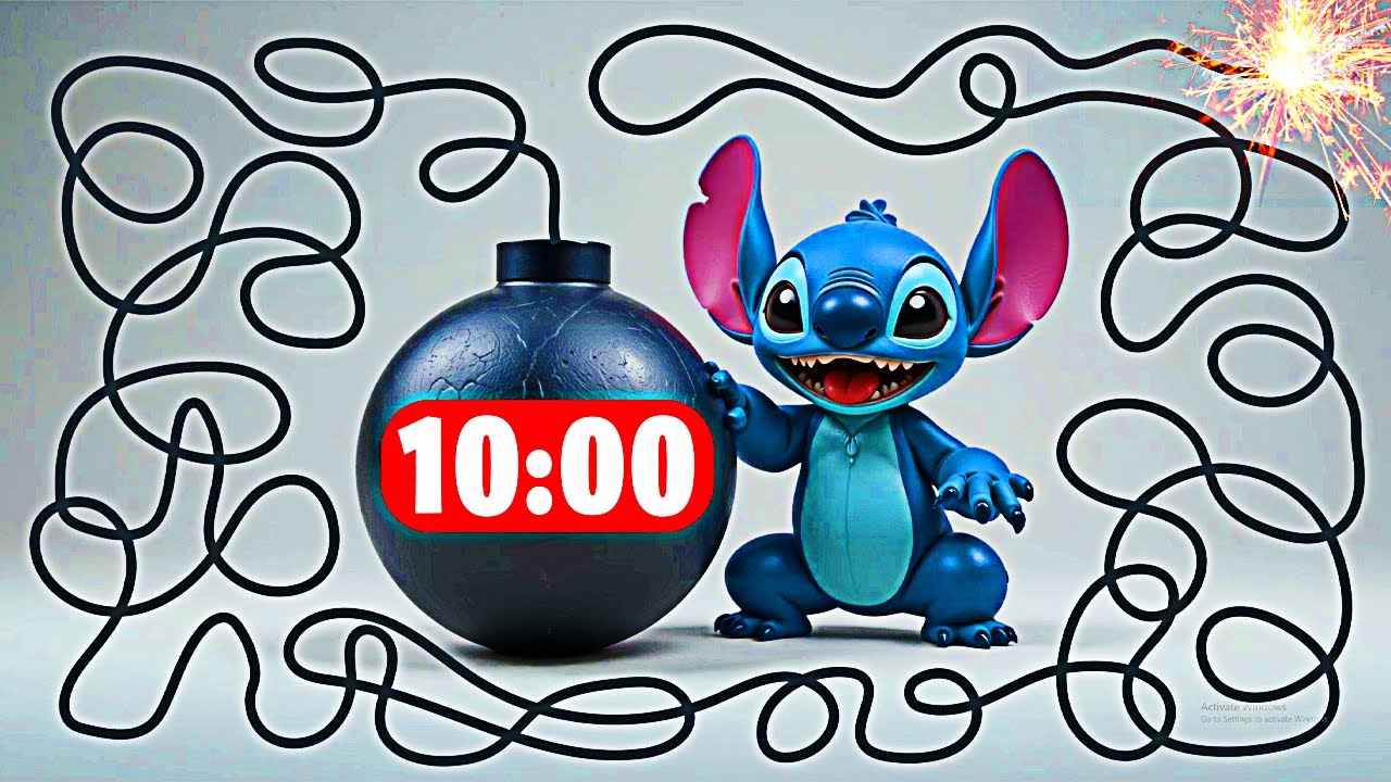 10 Minute Timer Bomb - LILO AND STITCH