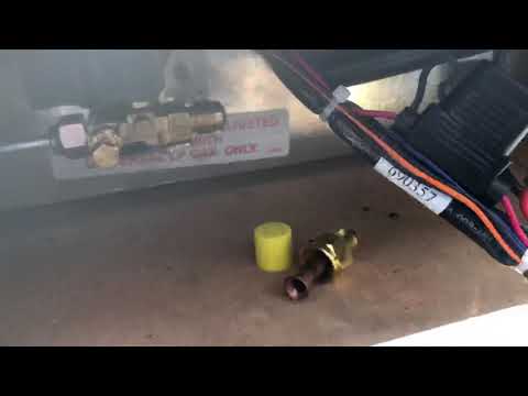 Thetford n3185e 12v wiring and gas fitting