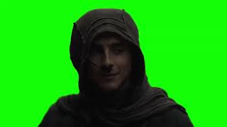 Paul Atreides "I got that...thanks" Dune Part Two green screen