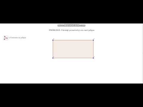 Tutorial - Perimetrul și aria poligonului