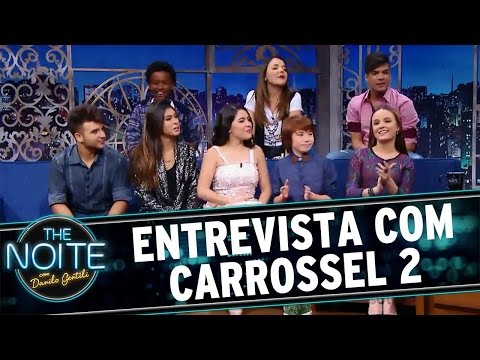 The Noite (06/07/16) - Entrevista com elenco de Carrossel 2 - Parte 1