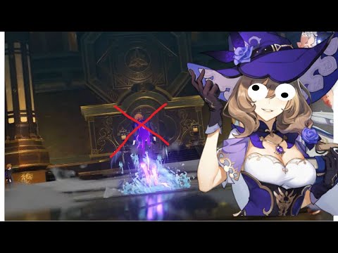 genshin impact lisa main dps vs childe solo boss fight but i don't care about his electro resist