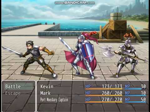 The firs boss battle!   :D