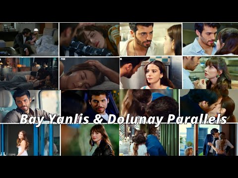 Can Yaman & Özge Gürel | Bay Yanlış & Dolunay parallels || EzGür and Nazfer ❤️
