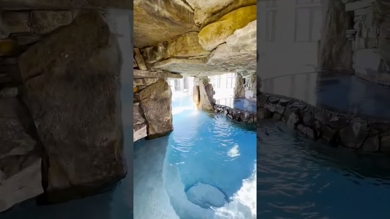 Insane Pool with Hot Tub in the Grotto. #insanepools #lucaslagoons