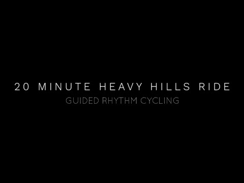 20 Minute Rhythm Cycling Class - Heavy Hills Ride