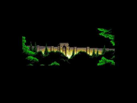 Dinosaur (Falcom, 1990) on PC-8801 intro movie