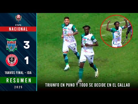 TRIUNFAZO DEL SAN MARTÍN ANTE CALIDAD PORTEÑA EN LA ALTURA DE PUNO | San Martín 3-1 Calidad Porteña
