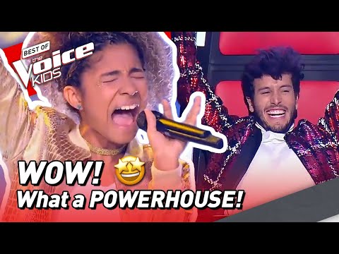 She's an EXPLOSION of TALENT and ENERGY in The Voice Kids! 😍