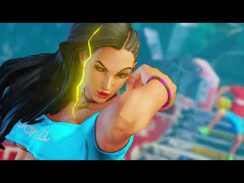 STREET FIGHTER V Laura vs Lucia