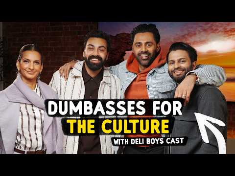 Dumbasses For The Culture with the cast of Deli Boys