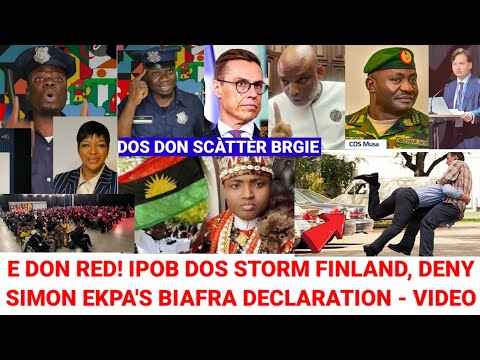 IPOB DOS Members Storm Finland, Cl@sh With BRGIE, Simon Ekpa, Ngozi Orabueze Flee