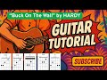 How To Play Buck On The Wall By HARDY Guitar Tutorial With Easy Chords Strumming