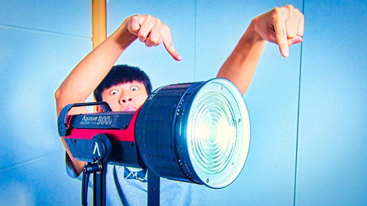 實測 Aputure 愛圖仕 Fresnel 2x 菲涅爾透鏡 買起來 開箱 光質測試 5米 3米 1米 光學品質 光質改變