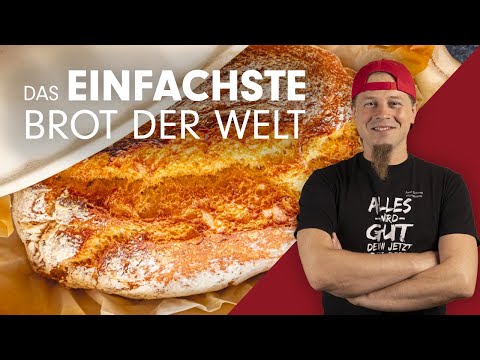 The EASIEST bread in the world – 5 ingredients, 10 minutes of work, 100% bakery-style taste!