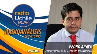 Senador Pedro Araya se refiere al proyecto de “Indulto a los presos de la revuelta”
