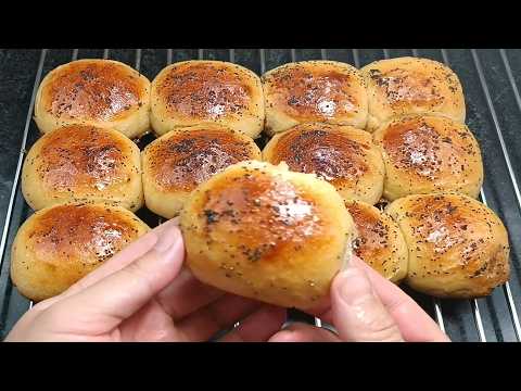 Thai style coconut milk bread recipe, super soft and fluffy coconut milk bread, easy recipe