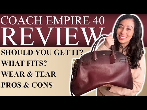 Coach Empire 40 Review  | My honest thoughts, Wear and Tear, Pros & Cons, Mod shots, What fits!
