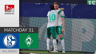 Ducksch Sends Bremen To the Top | FC Schalke 04 - SV Werder Bremen 1-4 | Bundesliga  2 - 21/22
