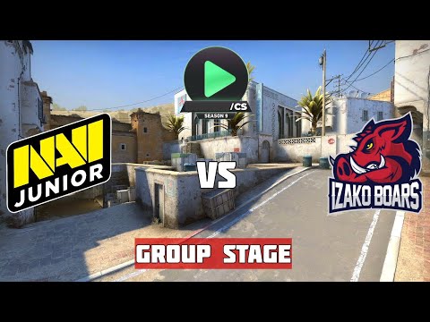 NAVI JUNIOR vs IZAKO BOARS. BO-3. Loot Bet Season 9