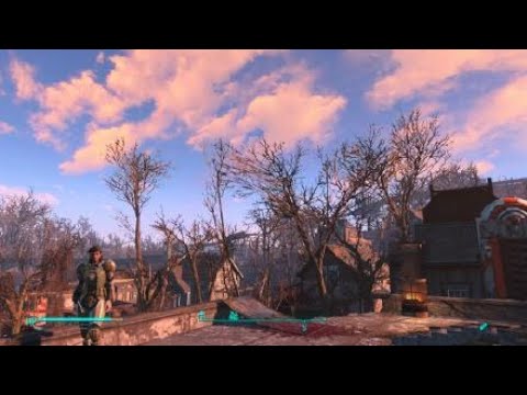 Fallout 4 - The road from Pioneer Park - PS4 Gameplay 2018