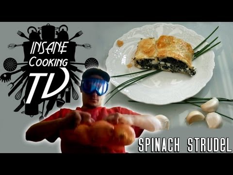 INCOOKNICO on INSANE COOKING TV - spinach strudel