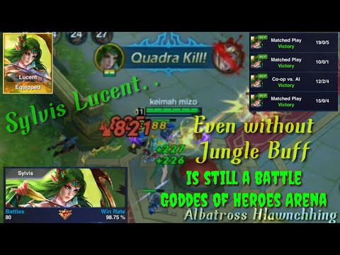 HEROES ARENA|SYLVIS GAMEPLAY|WITHOUT BUFF