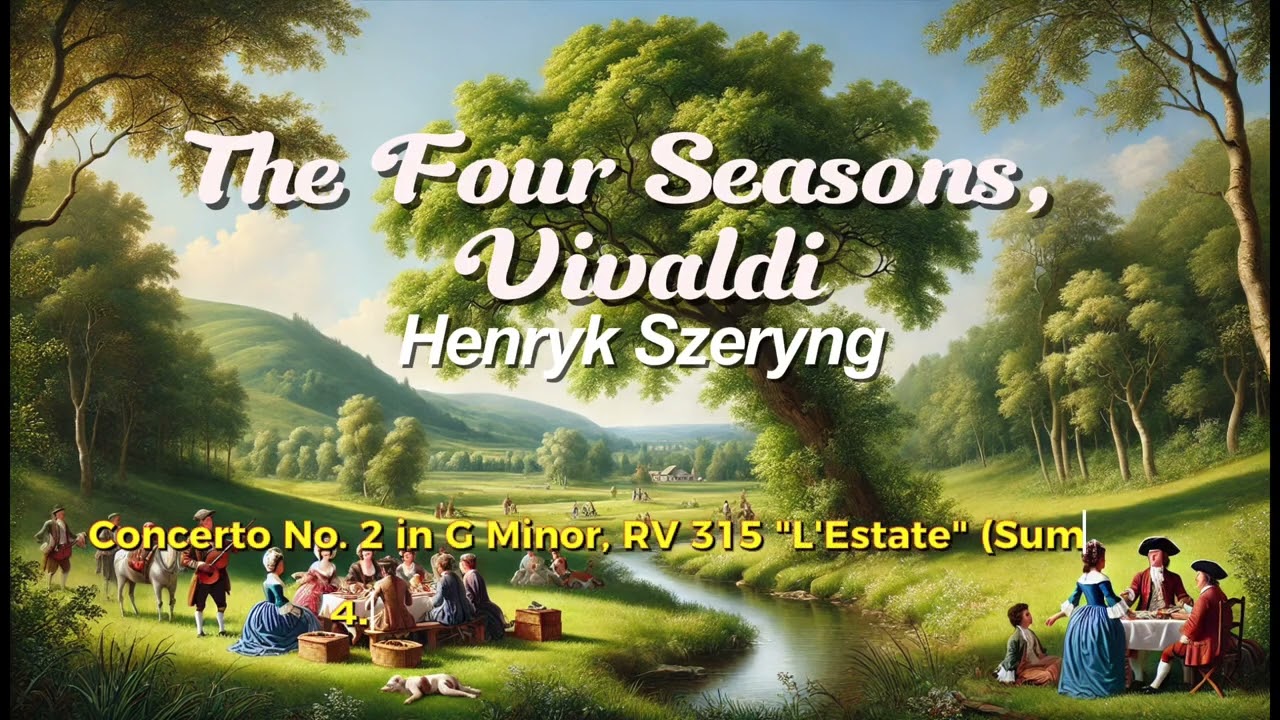 Vivaldi's  The Four Seasons  with the English Chamber Orchestra