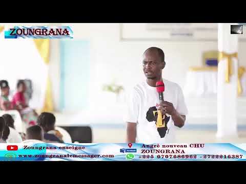 conseil de vie de l'homme de Dieu Zoungrana pour tout les jeunes de la terre