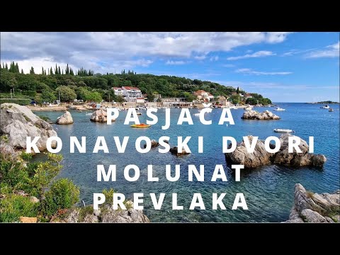 pláž PASJAČA, MOLUNAT,  KONAVOSKI DVORI, PREVLAKA  09/2022