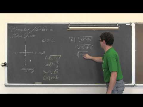 Complex Numbers in Polar Form