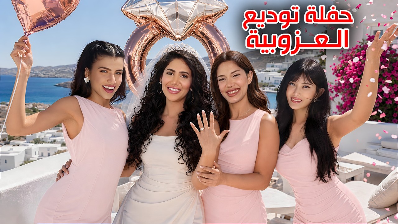 حفلة توديع العزوبية مع البنات 👰🏻💍
