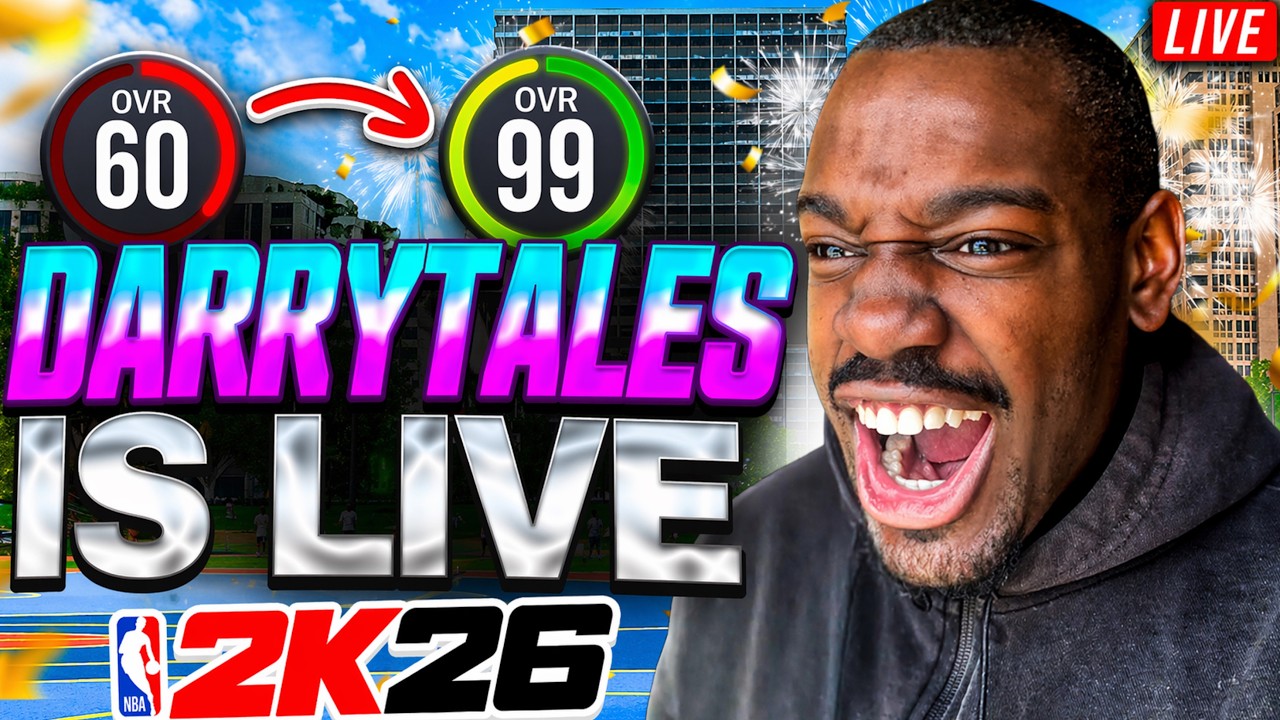 60 to 99 NO MONEY SPENT CHALLENGE!!!!!🔸#1 BEST SHOTCREATOR 🔸NBA2K26 🔸DAY 105 (V)