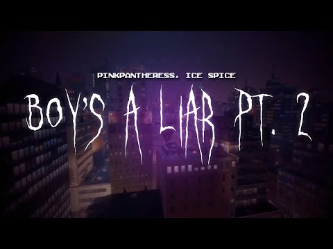 pinkpantheress - boy's a liar pt. 2 (feat. ice spice) [ sped up ] lyrics