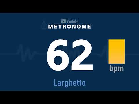 Metronome 62 bpm