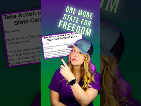 BREAKING: Constitutional Carry may sneak in another State this year!  #shortsvideo  #shorts Thumbnail