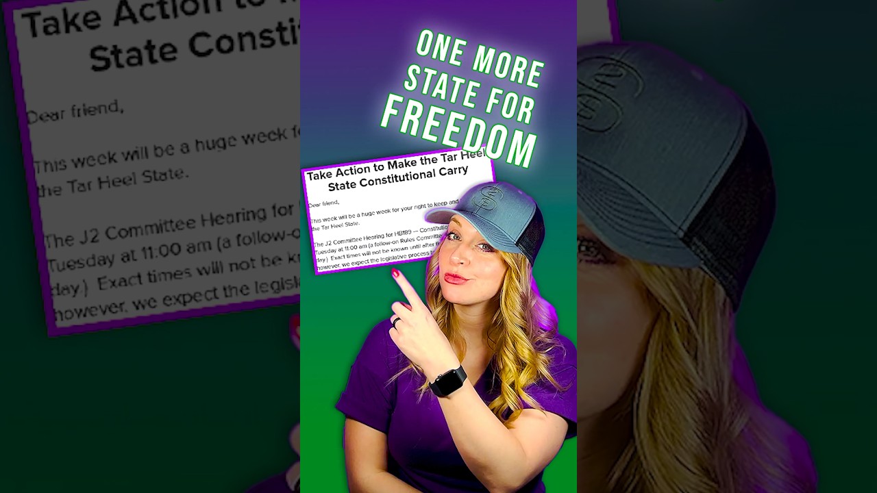 BREAKING: Constitutional Carry may sneak in another State this year!  #shortsvideo  #shorts