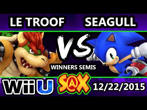 S@X 129 - OCO Le Troof (Bowser) Vs. Arc | Seagull (Sonic) SSB4 Winners Semis - Smash Wii U - Smash 4