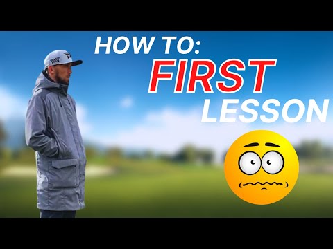 How to PREPARE for your FIRST GOLF LESSON!
