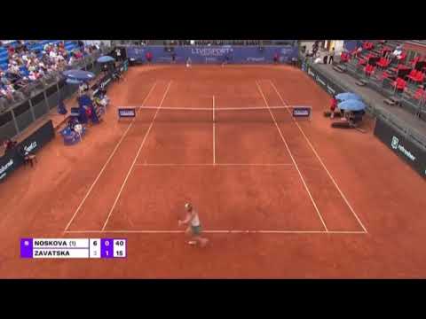 Linda Noskova vs Katarina Zavatska | Prague 2024 First Round