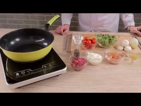 Миниатюра изображения товара Электрическая настольная плита Kitfort KT-102