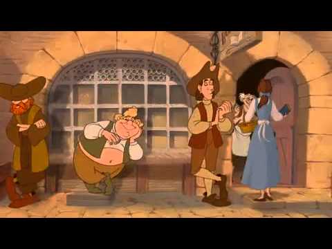 WALT DISNEY la belle et la bete Bonjour