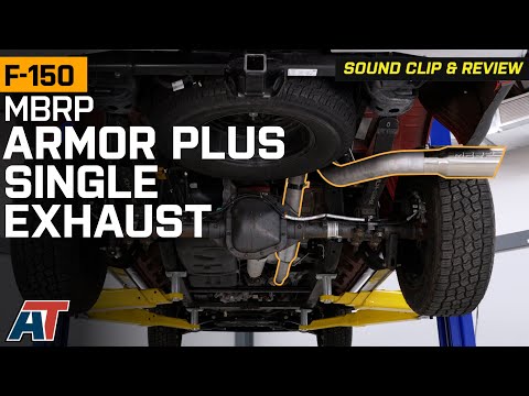2021-2024 5.0L F-150 MBRP Armor Plus Single Exhaust System Review & Sound Clip